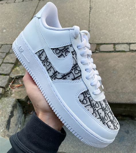 nike air force one x dior